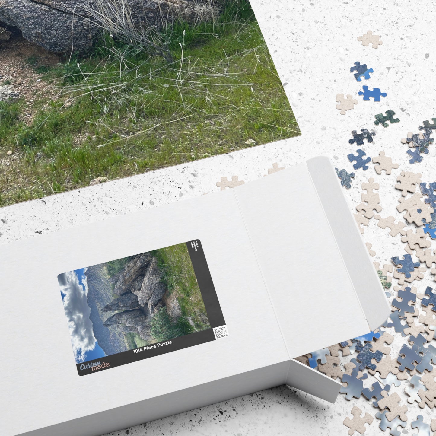 Desert Rock Landscape Puzzle — Scenic Mountain Jigsaw (110- 1014 Pieces)