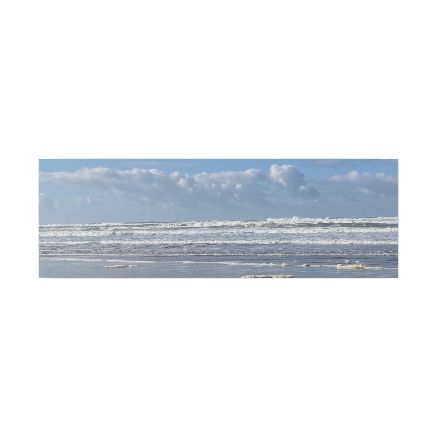 Coastal Serenity - Stretched Matte Canvas Wall Art, Wall Decor