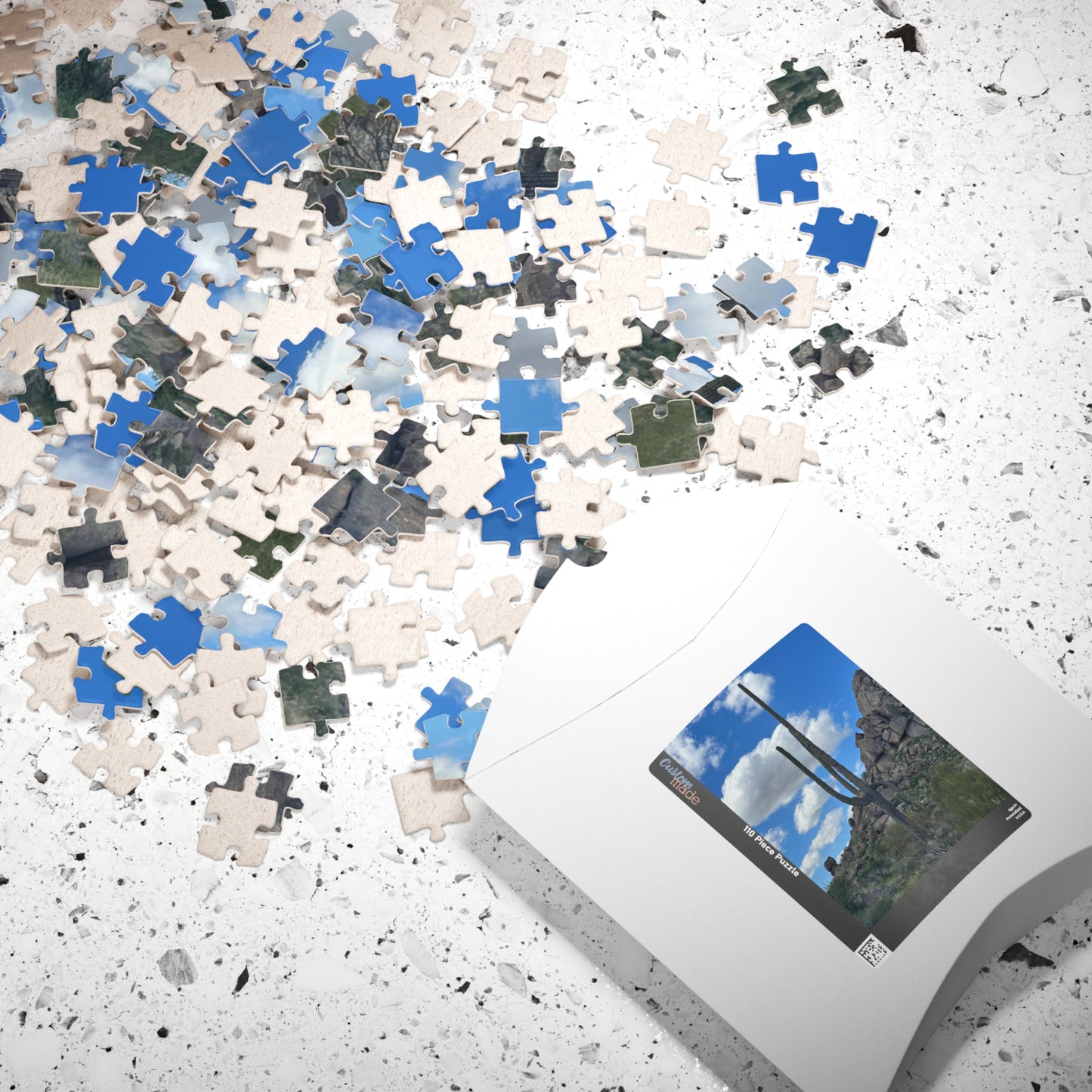 Arizona Desert Saguaro Cactus Scenic Puzzle —(110–1014 pieces)