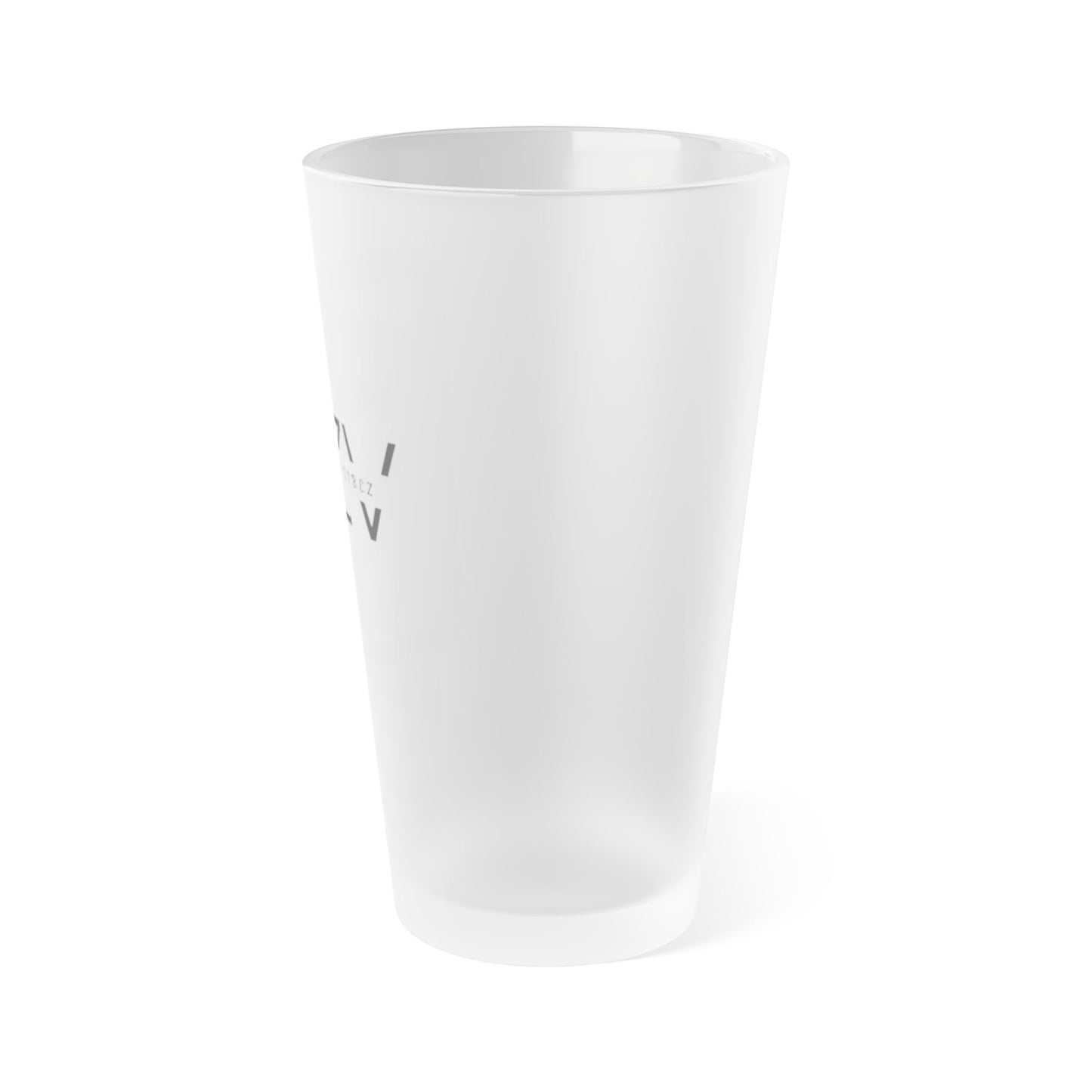 Color Zen Vibez Frosted Pint Glass, 16oz