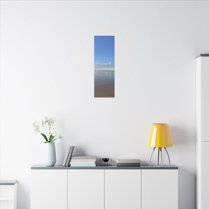 Coastal Serenity - Stretched Matte Canvas Wall Art, Wall Decor