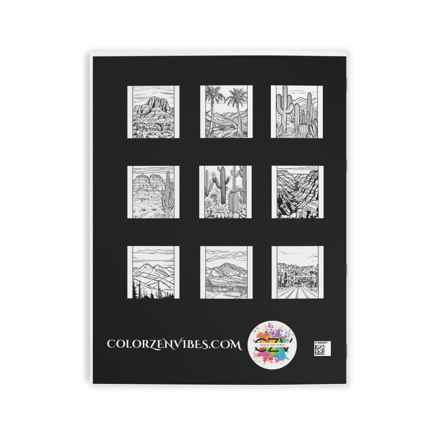 The Wonders of Arizona - Coloring Book