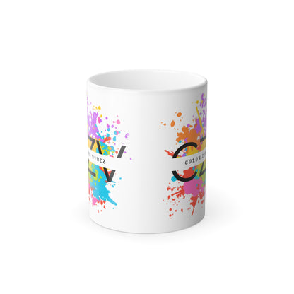 Color Morphing Mug - Color Zen Vibez Ceramic Coffee Cup