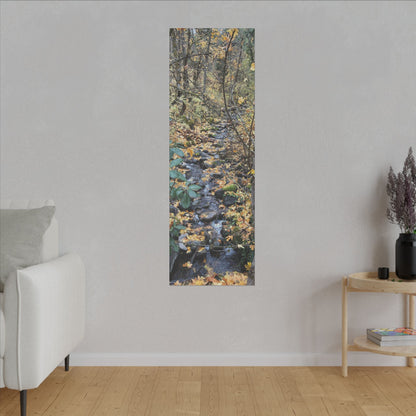 Hike in the Forest -  Stretched Matte Canvas Wall Art, Wall Decor