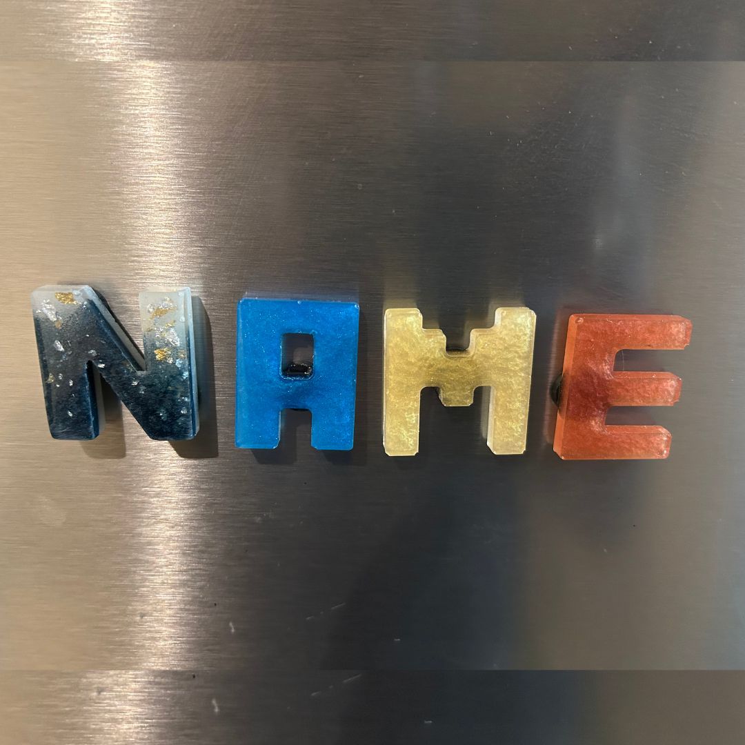 Personalized Handcrafted Resin Magnets