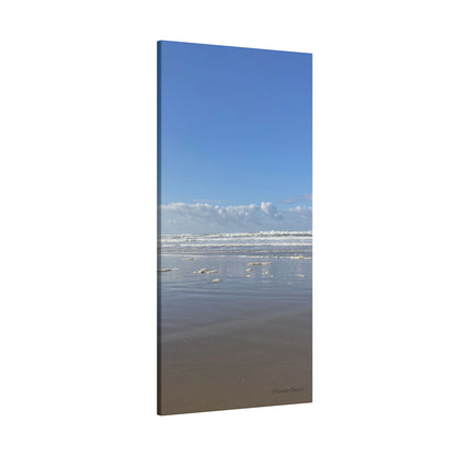 Coastal Serenity - Stretched Matte Canvas Wall Art, Wall Decor