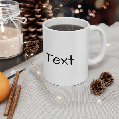 Personalized Ceramic Mug - Perfect for Coffee Lovers, Home & Office