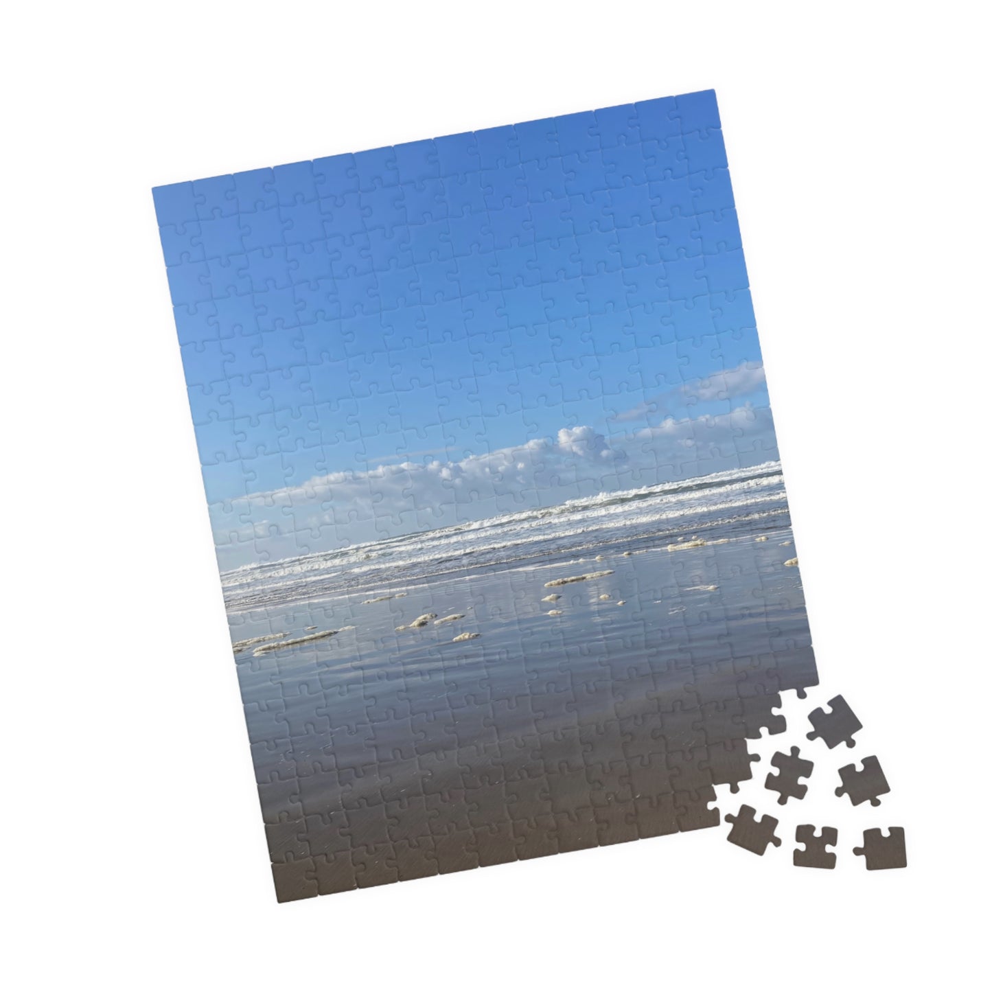 Coastal Serenity  Beach Puzzle - 110 to 1014 Piece Jigsaw for Relaxation and Family Fun