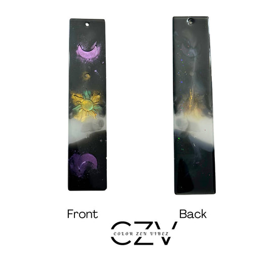 Available - Bookmark Moon & Sun Multi Color