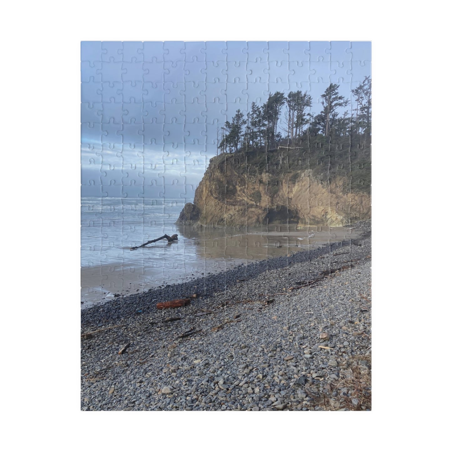Cloudy Walk On Beach Puzzle (110-1014 Pieces) Coastal Serenity Jigsaw