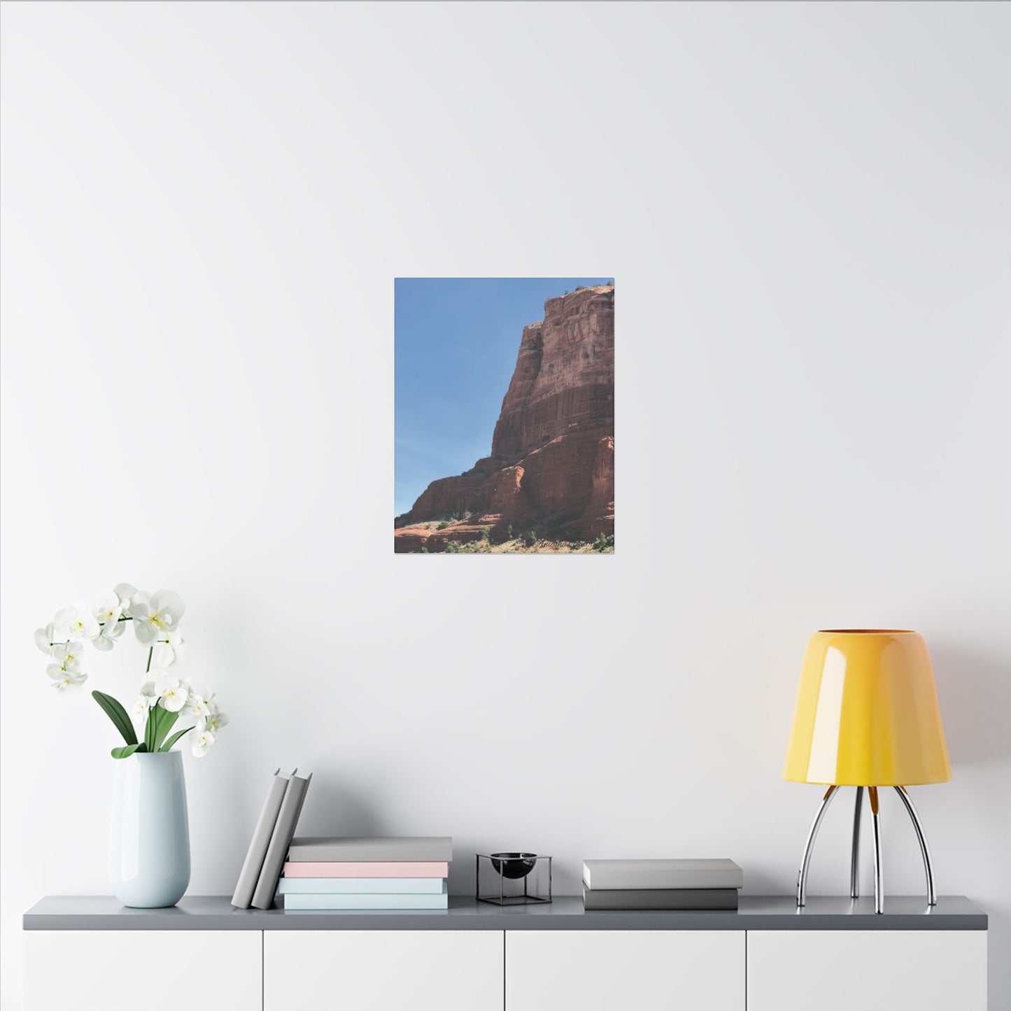 Red Rock Beauty Landscape - Stretched Canvas Wall Art, Wall Decor