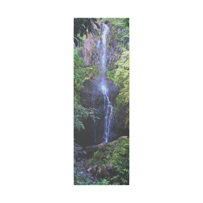 Hidden Waterfall  - Stretched Matte Canvas Art Print for Nature Lovers