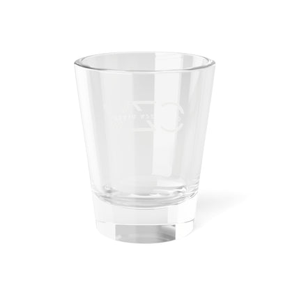 Color Zen Vibez Clear Shot Glass - 1.5oz Clear Shot Glass for Celebrations