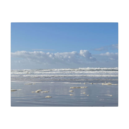 Coastal Serenity - Stretched Matte Canvas Wall Art, Wall Decor