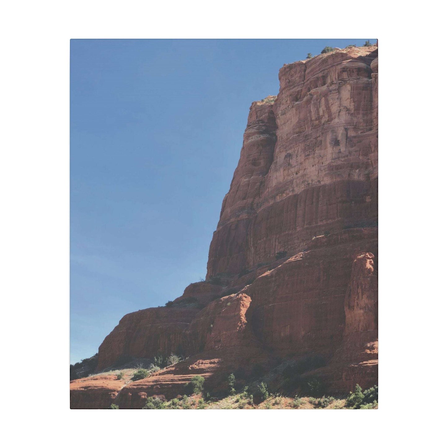 Red Rock Beauty Landscape - Stretched Canvas Wall Art, Wall Decor