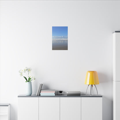 Coastal Serenity - Stretched Matte Canvas Wall Art, Wall Decor