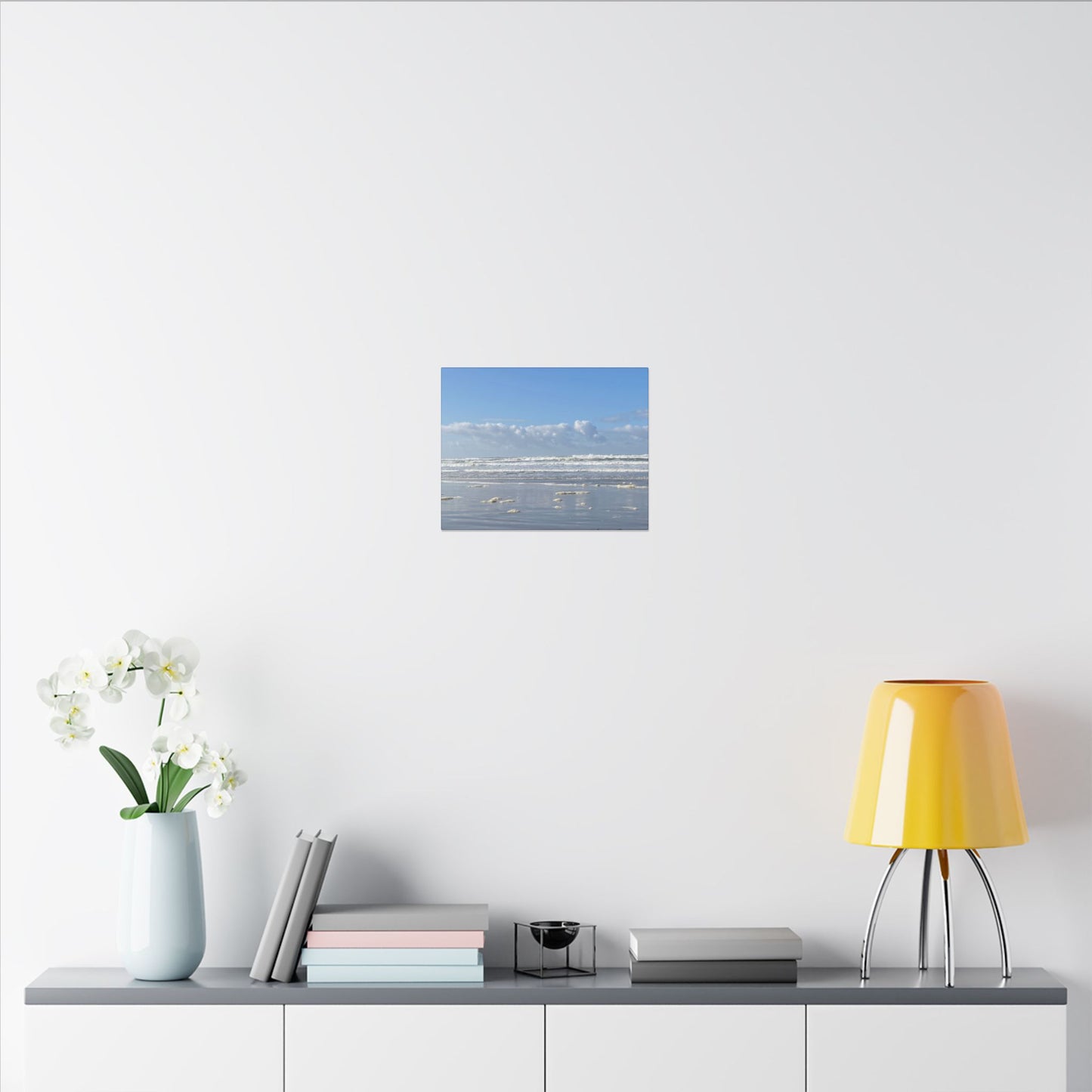 Coastal Serenity - Stretched Matte Canvas Wall Art, Wall Decor