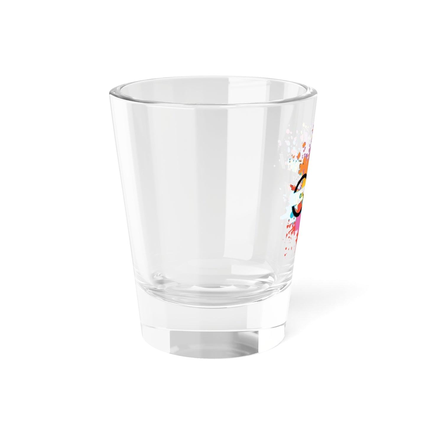 Color Zen Vibez Clear Shot Glass - 1.5oz - Vibrant Party Drinkware