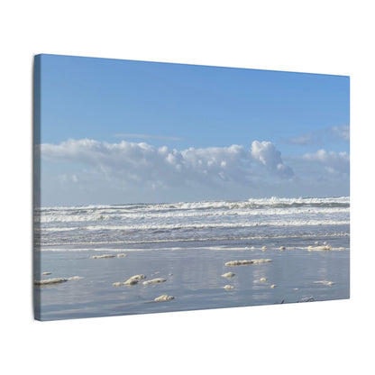 Coastal Serenity - Stretched Matte Canvas Wall Art, Wall Decor