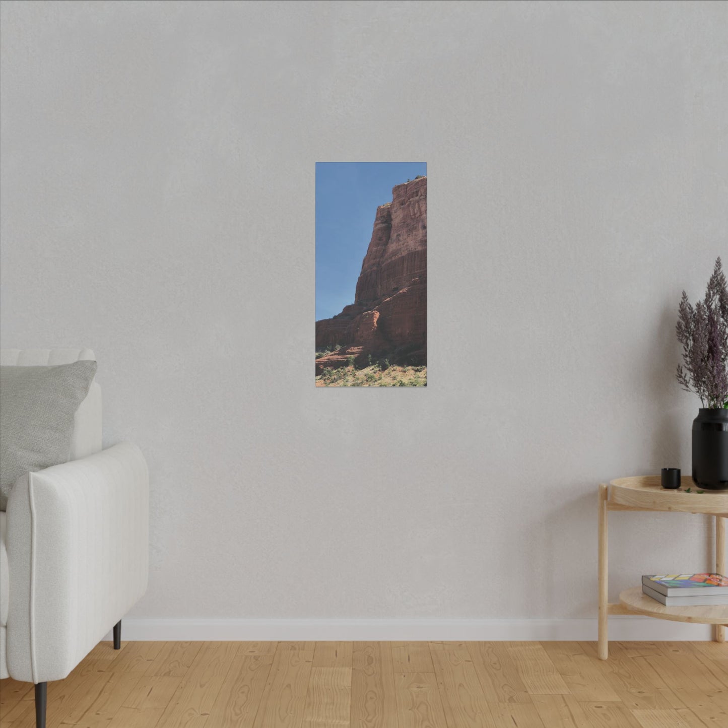 Red Rock Beauty Landscape - Stretched Canvas Wall Art, Wall Decor