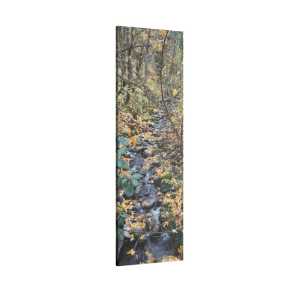 Hike in the Forest -  Stretched Matte Canvas Wall Art, Wall Decor