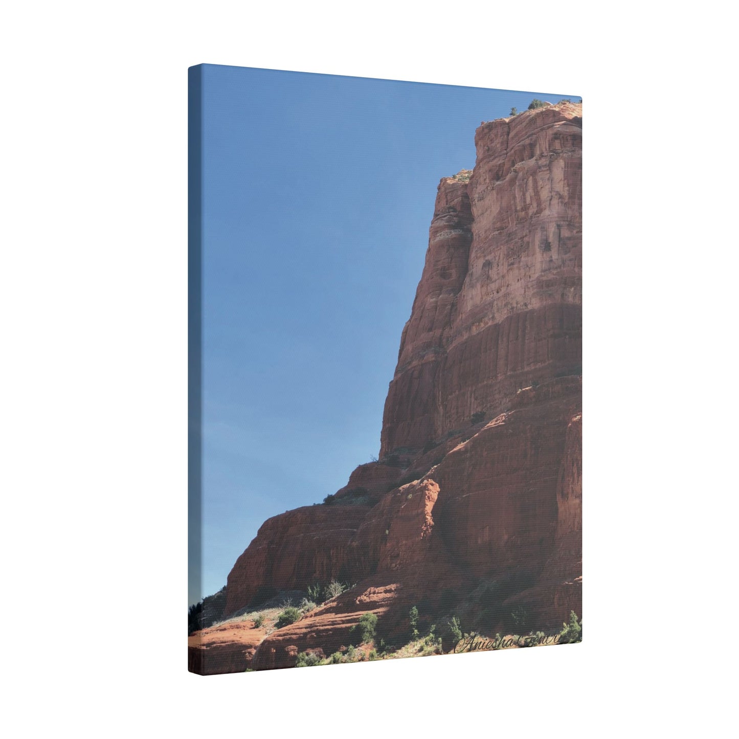 Red Rock Beauty Landscape - Stretched Canvas Wall Art, Wall Decor