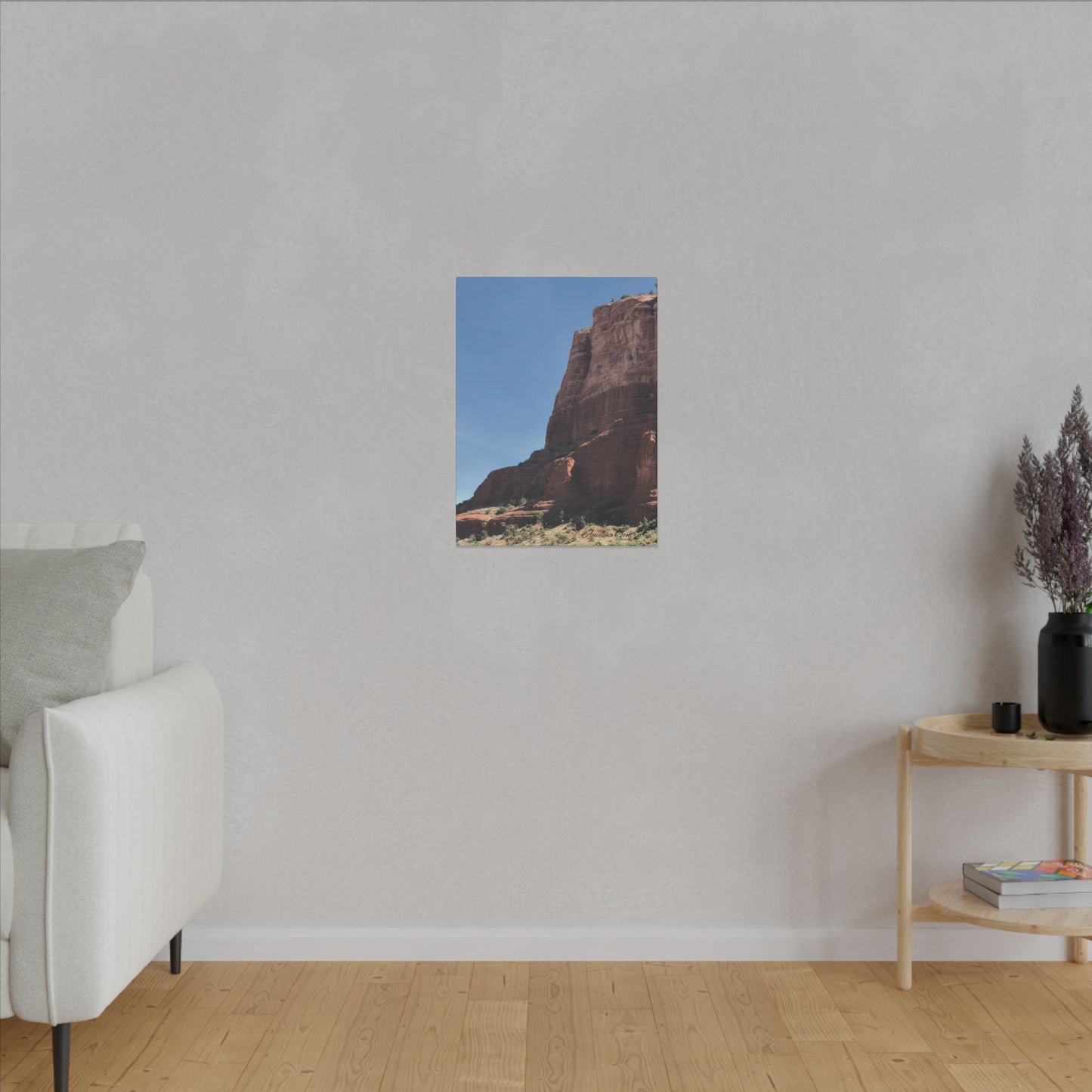 Red Rock Beauty Landscape - Stretched Canvas Wall Art, Wall Decor