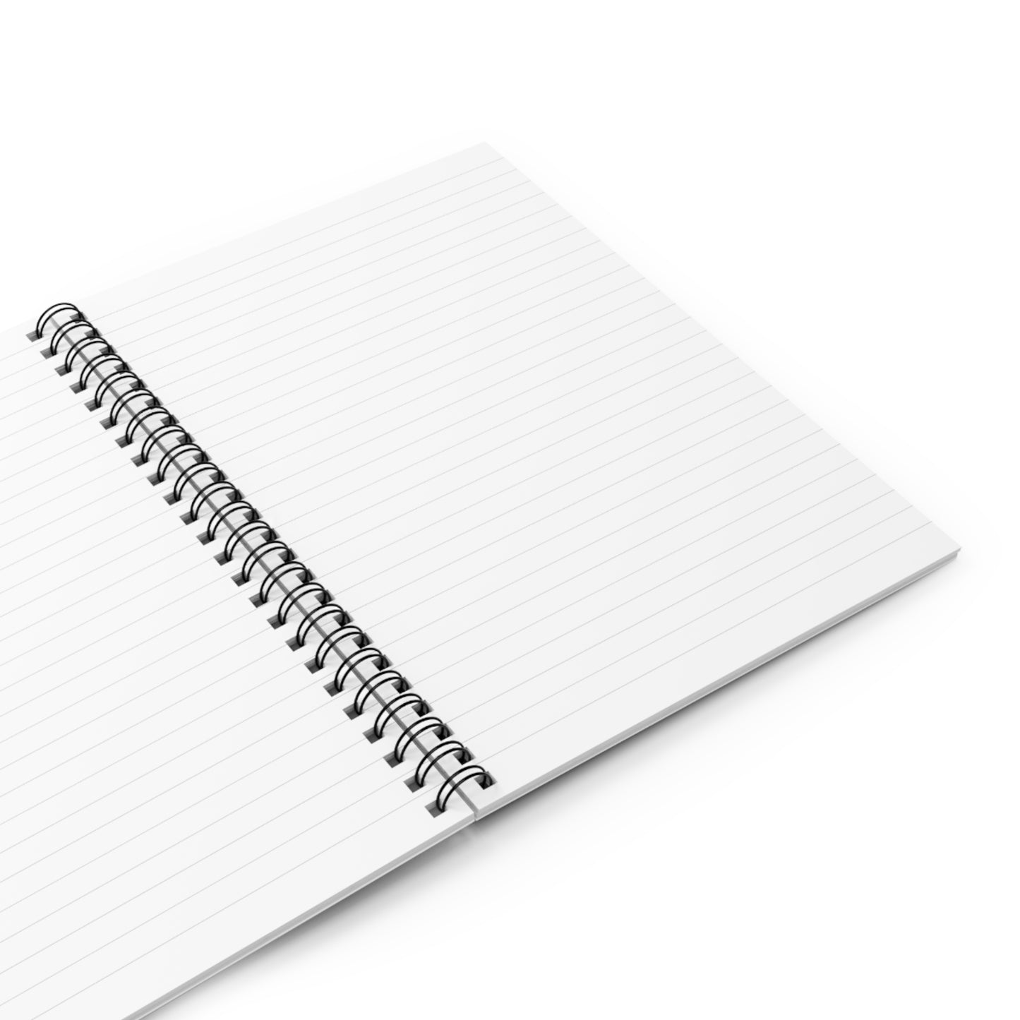 Coastal Cliff Spiral Notebook — Scenic Ocean Photo Ruled Journal