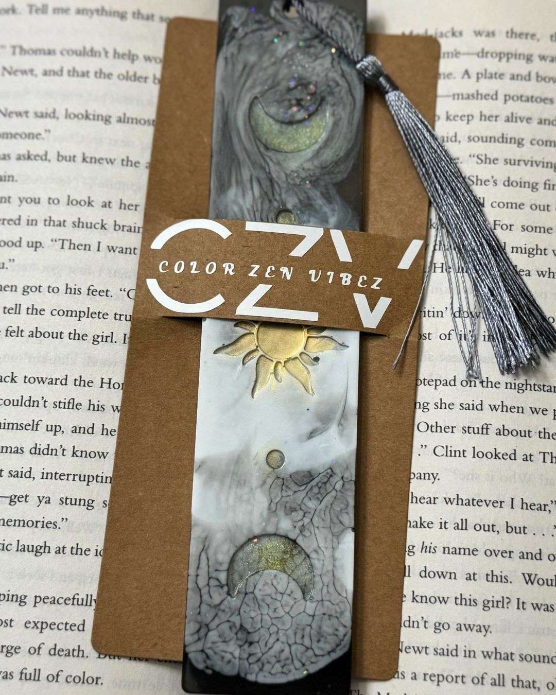 Personalized Handcrafted Resin Bookmarks