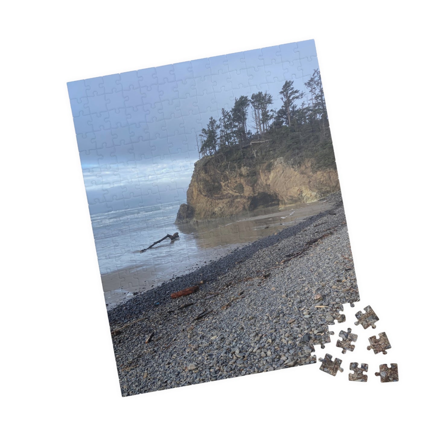 Cloudy Walk On Beach Puzzle (110-1014 Pieces) Coastal Serenity Jigsaw