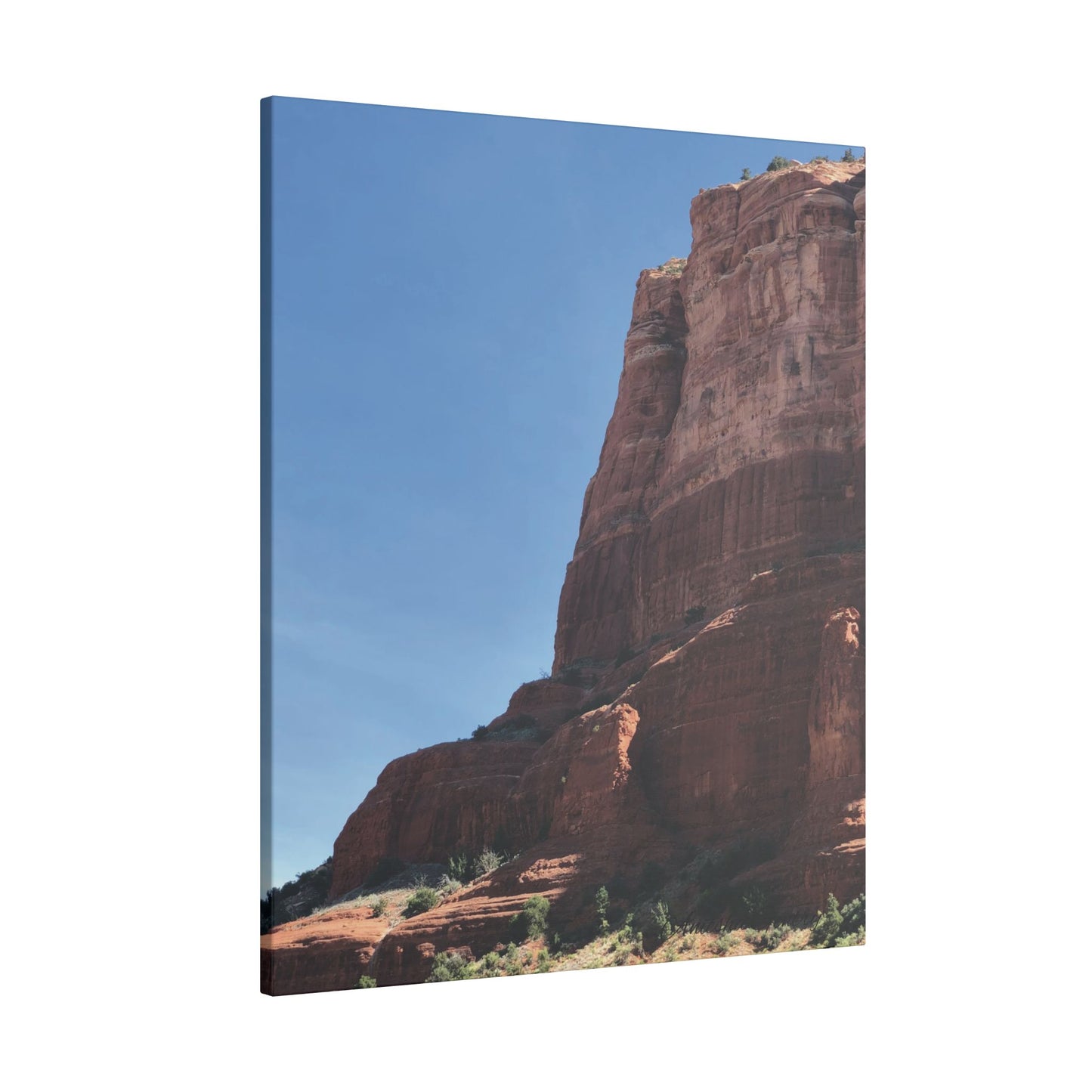 Red Rock Beauty Landscape - Stretched Canvas Wall Art, Wall Decor